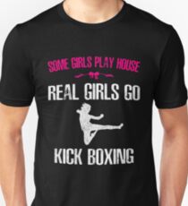Womans Girls Kickboxing Unisex T-Shirt