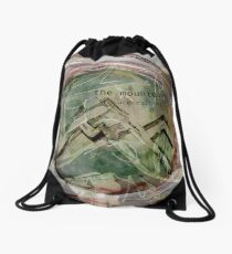 Mochila de cuerdas Las montañas están llamando