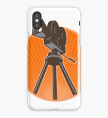 Vintage 35mm Motion Picture Camera Retro iPhone Case