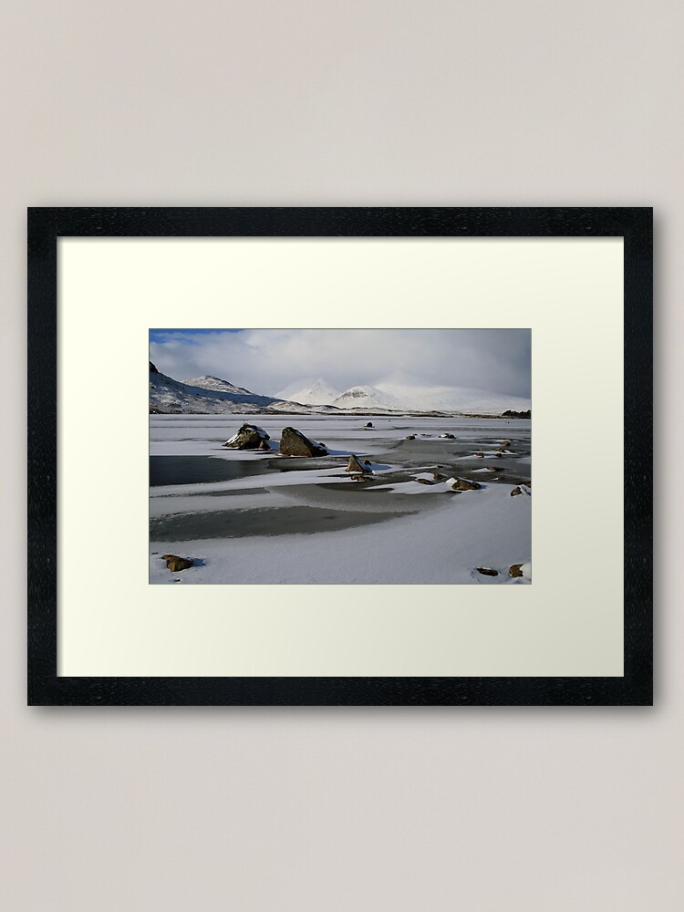 Alternate view of Blackmount Snowbound Framed Art Print