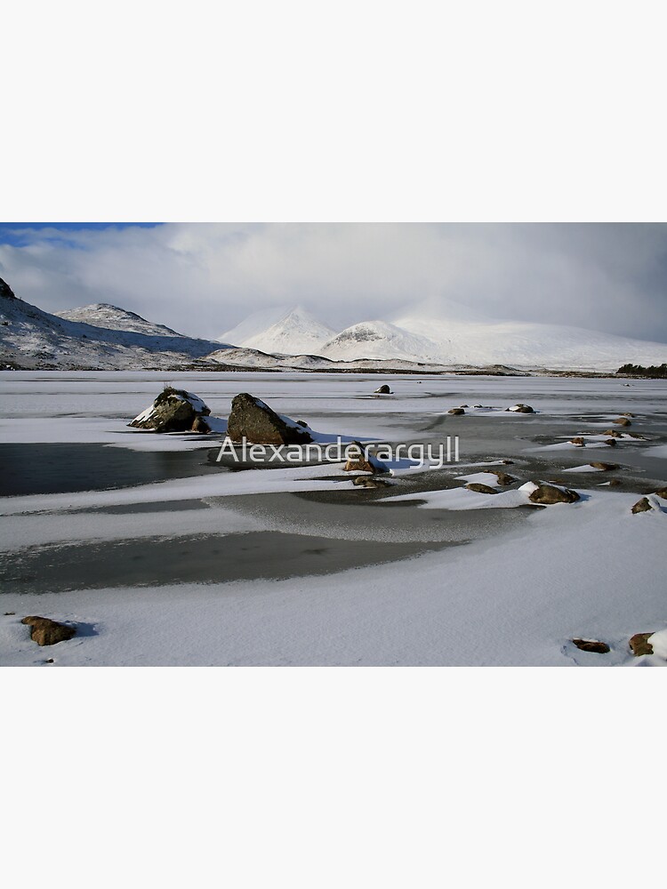 Blackmount Snowbound by Alexanderargyll