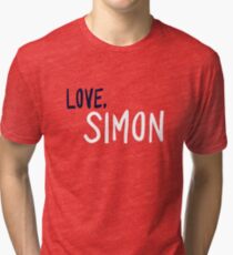 Love, Simon - Logo Tri-blend T-Shirt