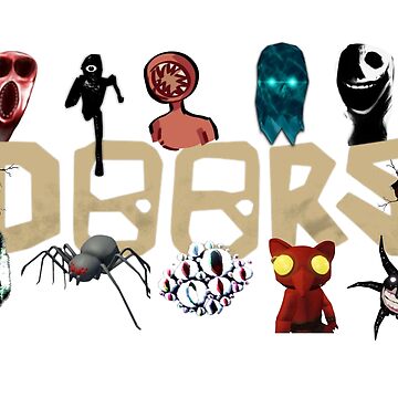 Roblox: DOORS - enemy character - Jack Sticker for Sale by ShapedCube