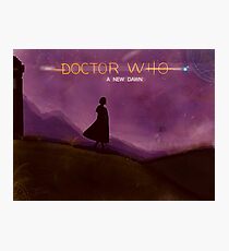 Doctor Who - A NEW DAWN Photographic Print
