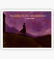 Doctor Who - A NEW DAWN Sticker