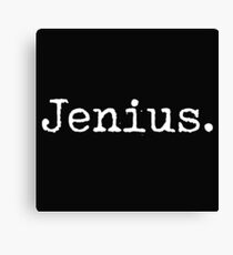 Genius Jenius Canvas Print