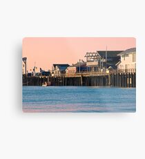 Stearns Wharf, Santa Barbara Metal Print