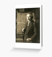 Young Albert Einstein Greeting Card