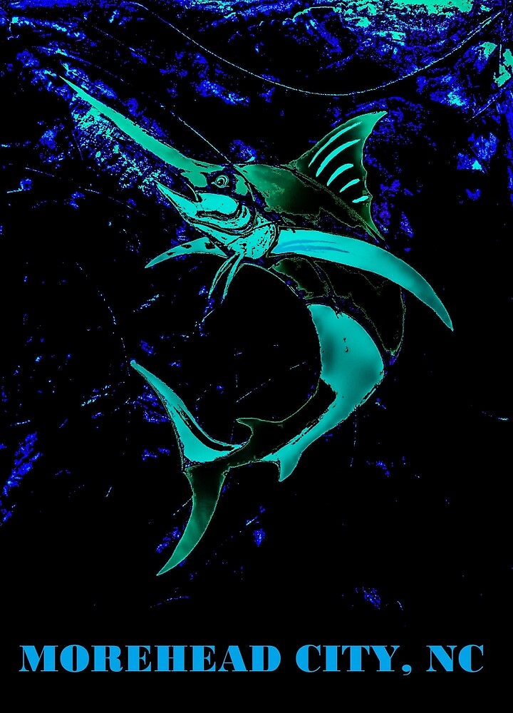 "Blue Marlin (Morehead City, NC)" by barryknauff | Redbubble