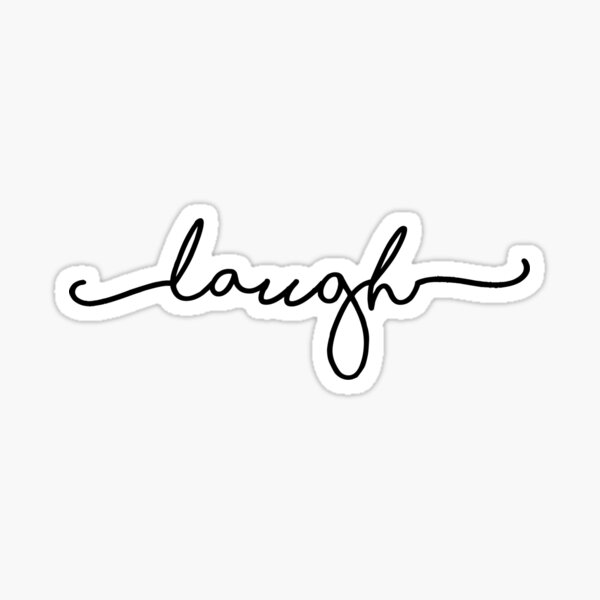 laugh sticker Sticker