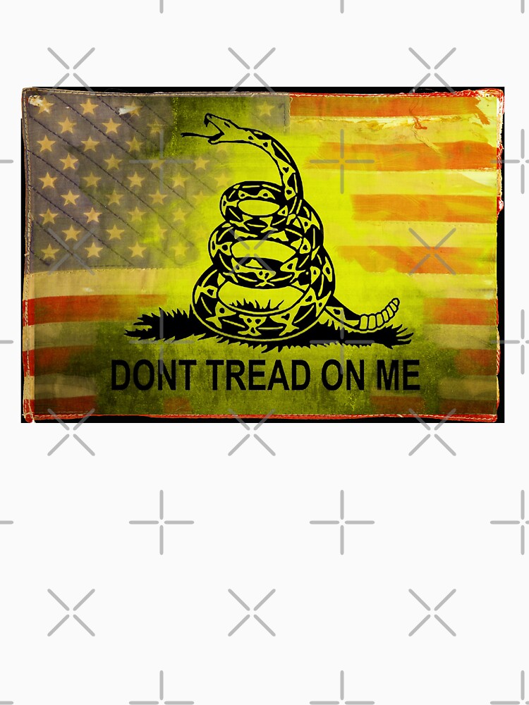 dont tread on me flag t shirt