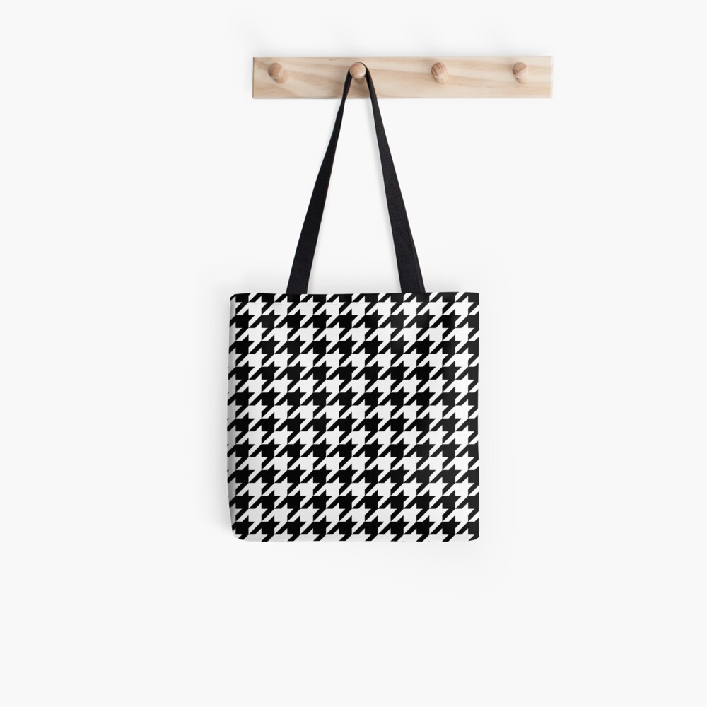 pedro houndstooth tote