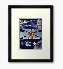 2001: A Space Odyssey Hungarian Poster Framed Print