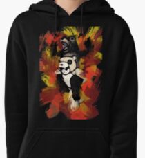 Folie á Watercolor (black) Pullover Hoodie