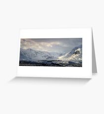 Blackmount Rannoch Moor Greeting Card