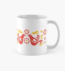 Vintage Pyrex >>>> Retro Freundschaft Vögel <<<< Zeigen Sie Ihren Pyrex Stolz! Tasse (Standard)