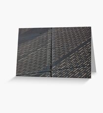 Shadowboxing Greeting Card