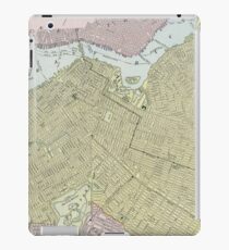 Vintage Map of Brooklyn NY (1889) iPad Case/Skin