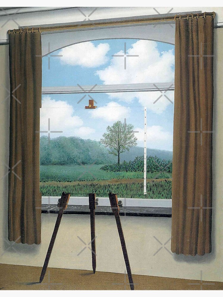 The Human Condition(La condition humaine)-René Magritte by LexBauer