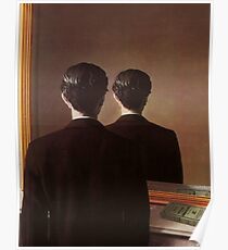 Not to Be Reproduced(La reproduction interdite)-René Magritte Poster
