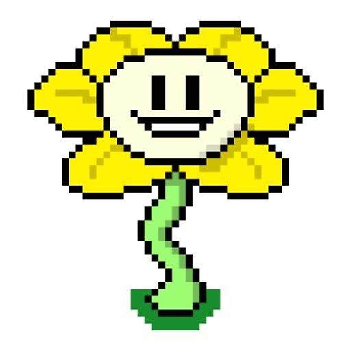 "Flowey the flower Undertale" by JiruSenpai Redbubble