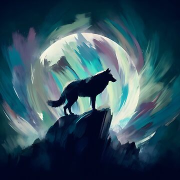 Artwork thumbnail, "Solitary as a Wolf" by www.tonnyfroyen.com by cokemann