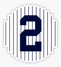 Derek Jeter #2 Sticker