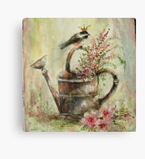 In The Garden Canvas Print