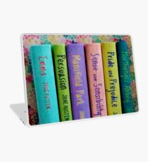 Jane Austen Library Laptop Skin