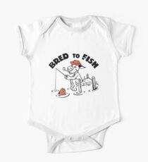 Bred To Fish One Piece - Short Sleeve