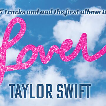Taylor Swift Lover vinyl record  Sticker for Sale by spicystylesco