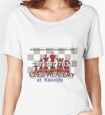 Chess Academy, Poster Women's Relaxed Fit T-Shirt