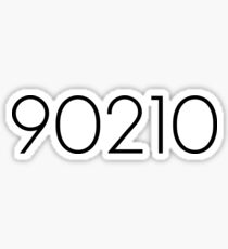 90210 Minimal T-Shirt & Stickers - California Lover Sticker