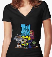 Titan Women's Fitted V-Neck T-Shirt