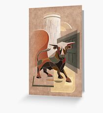 The Bull Greeting Card