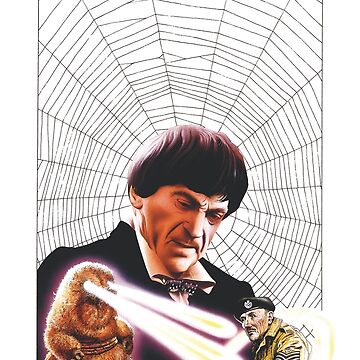 Artwork thumbnail, The 2nd Doctor and the Web of Fear by HseAchilleos