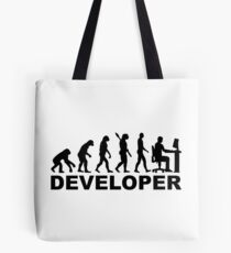 Evolution developer Tote Bag