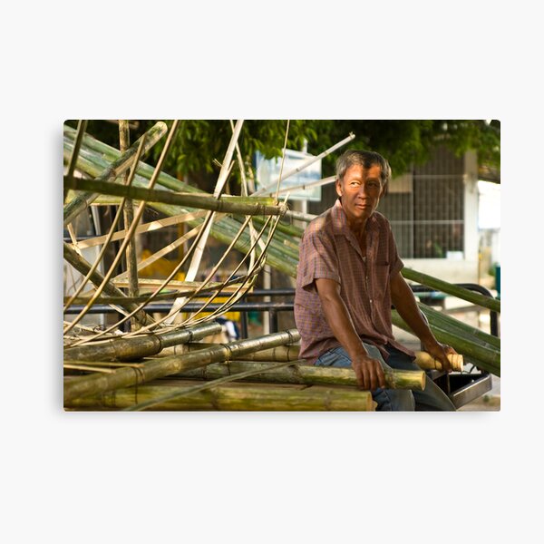 The boat maker Canvas Print