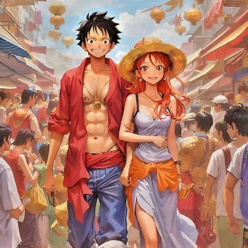 Nami & Zeus One Piece Wano Country - Nami - Magnet