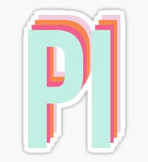 RETRO PI Sticker