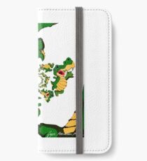 Kroko 3 iPhone Flip-Case/Hülle/Klebefolie