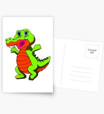 Kroko 6 Postkarten