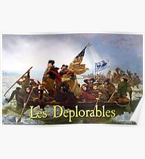 Les Deplorables Crossing the Delaware Poster