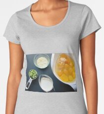 Quiche Ingredients Women's Premium T-Shirt