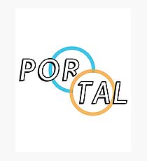 Portal Logo Photographic Print