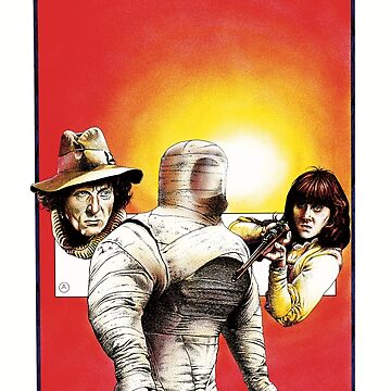 Artwork thumbnail, The 4th Doctor and the Pyramids of Mars by HseAchilleos