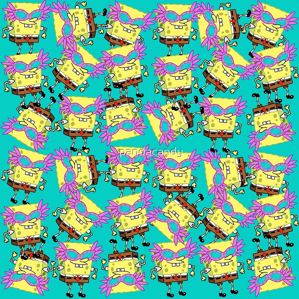 Spongebob Life Of The Party B Pink Glasses Shades Meme By.