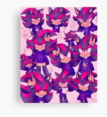 Tiny Space Hedgehog Canvas Print