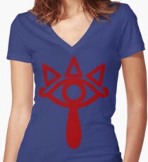 Sheikah Women's Fitted V-Neck T-Shirt