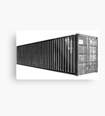 Shipping container vector fan art Metal Print